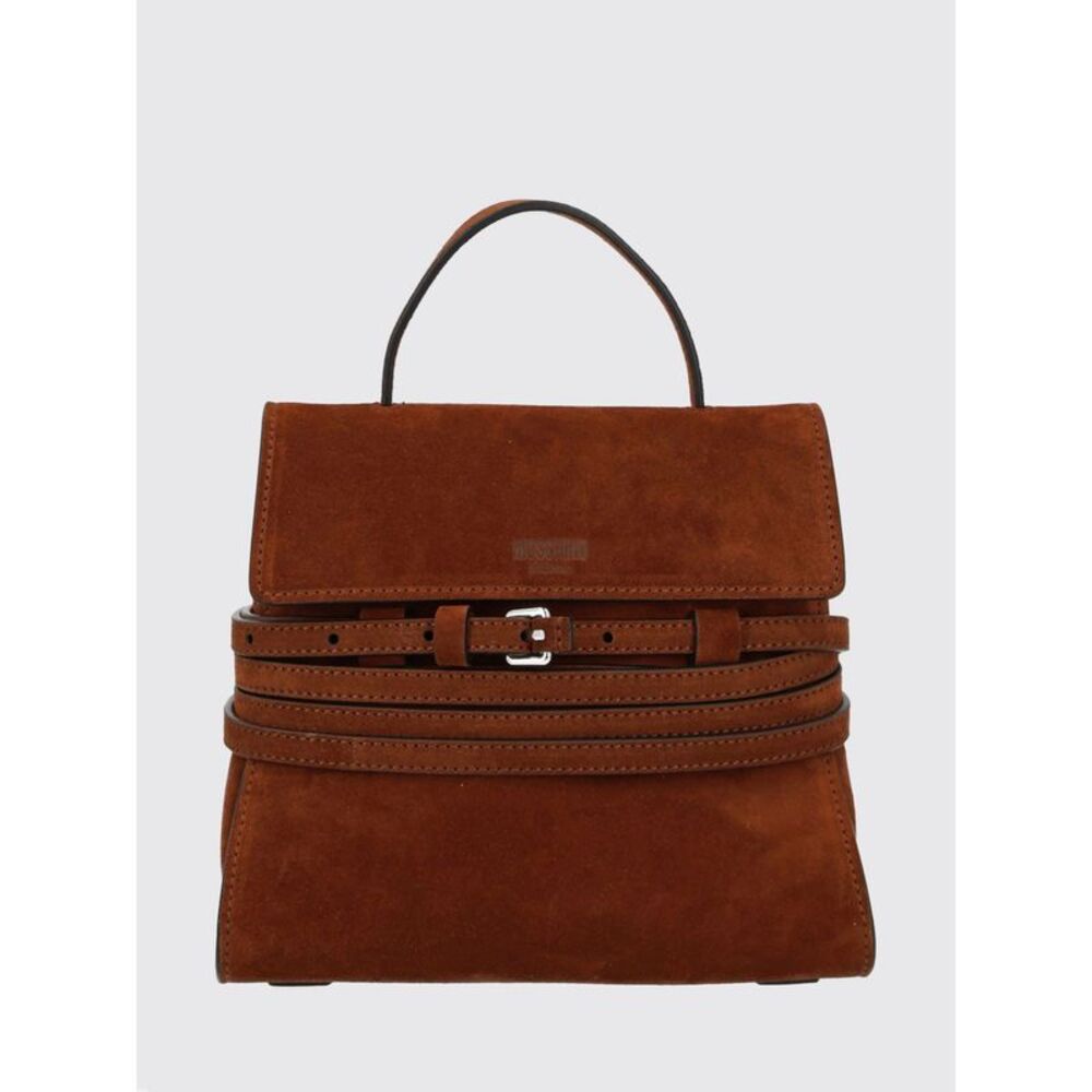 Moschino Couture Women Moschino Couture Tie Me Suede Bag